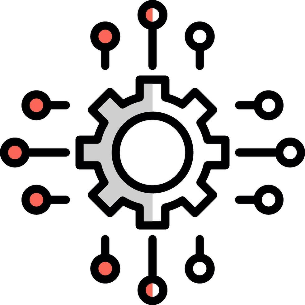 Automation Vector Icon Design