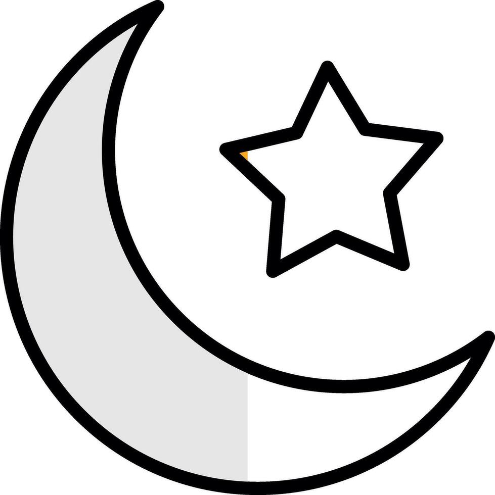 Moon Vector Icon Design