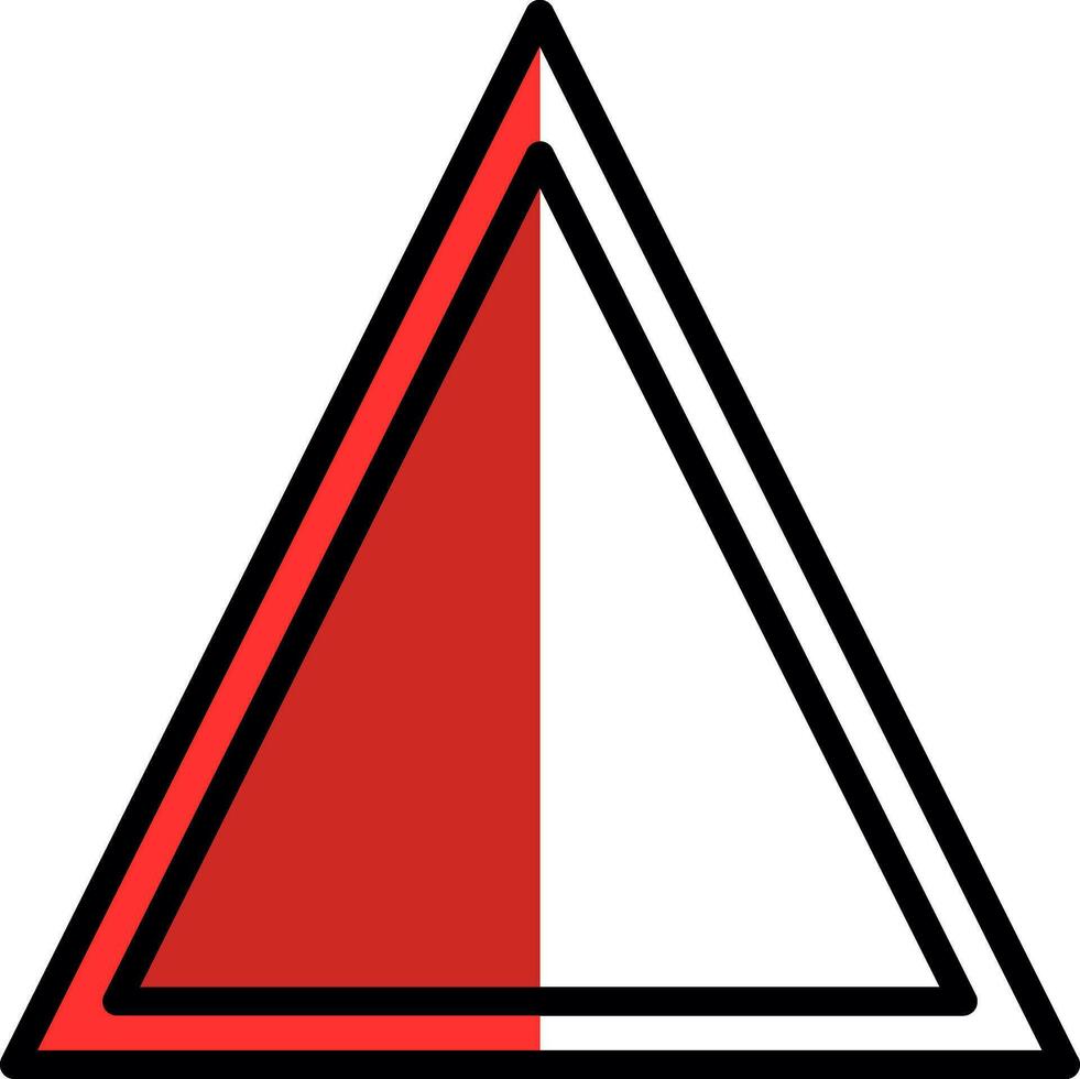 Triangle Vector Icon Design