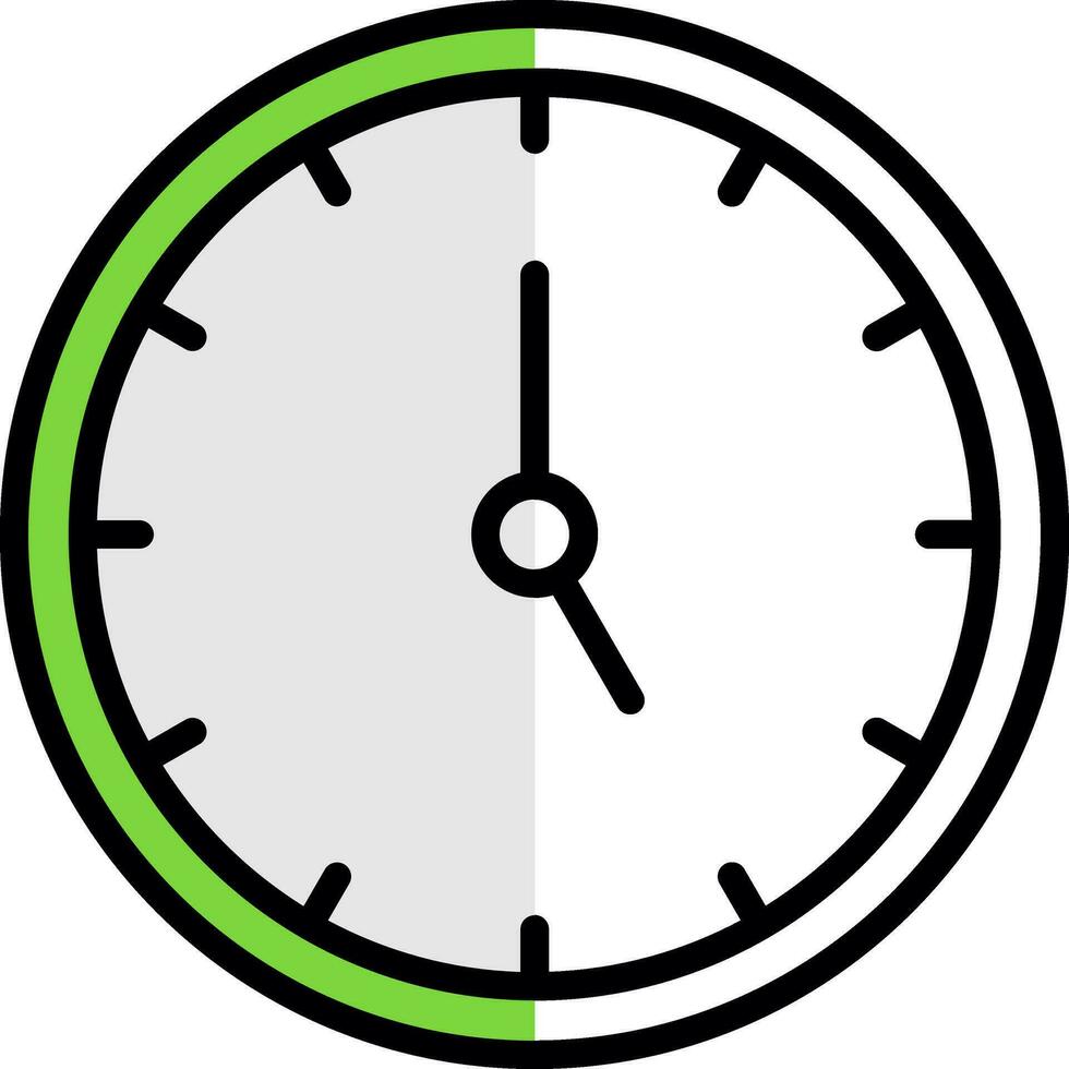 diseño de icono de vector de reloj