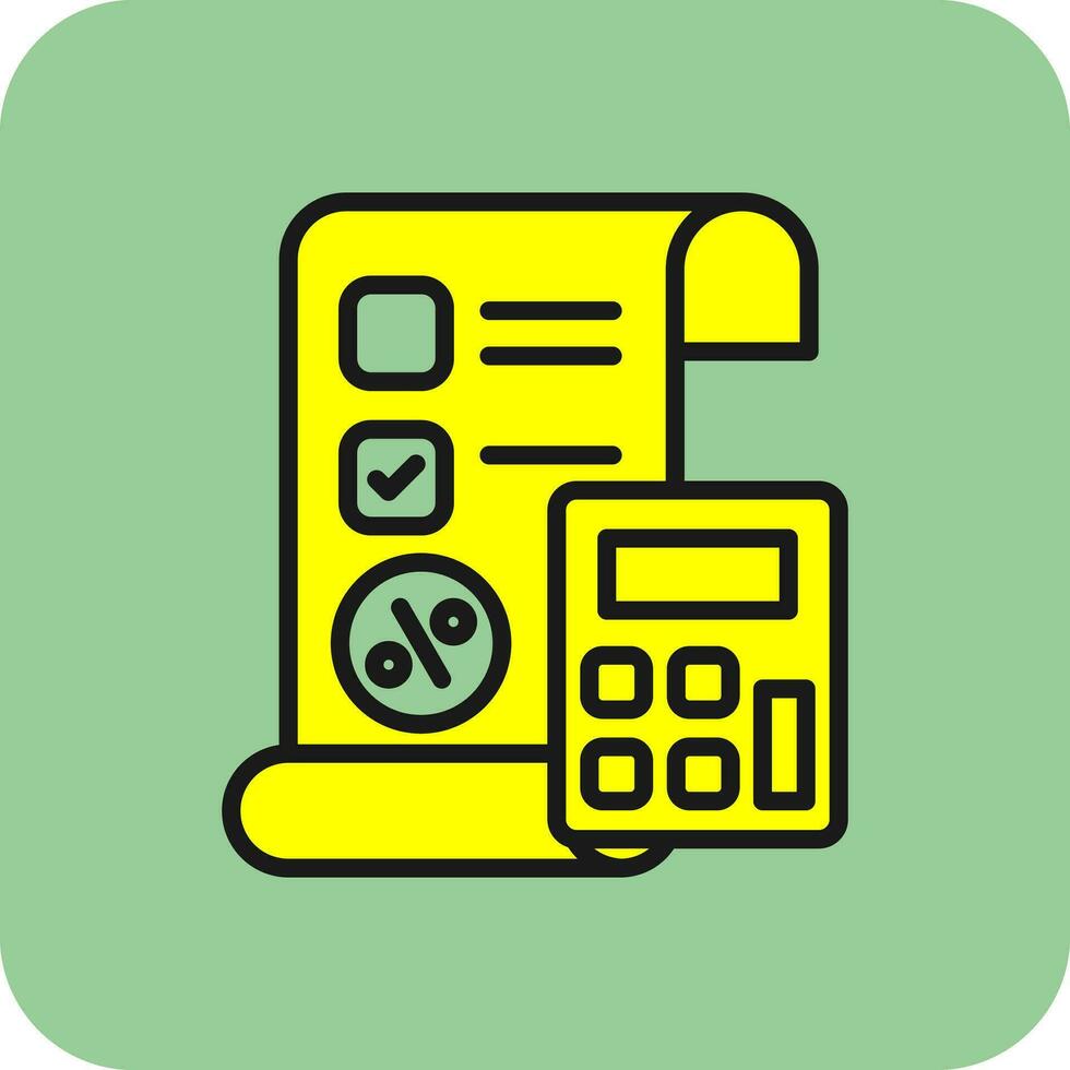 Percentages Vector Icon Design