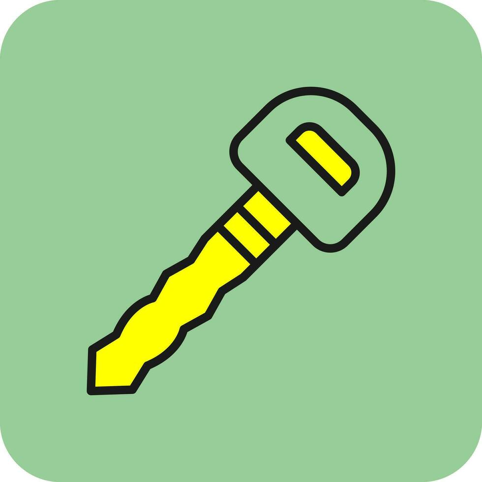 Car key Vector Icon Design