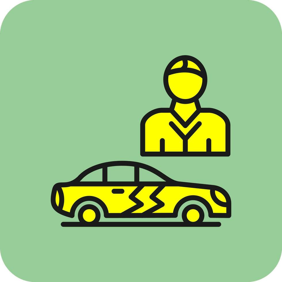 Salesman Vector Icon Design