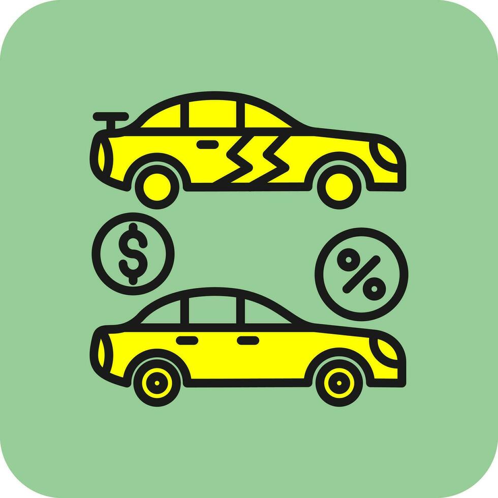 Price comparison Vector Icon Design
