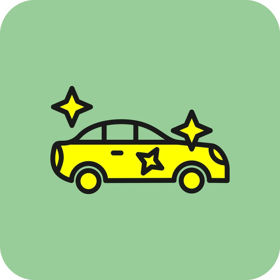 New car Vector Icon Design