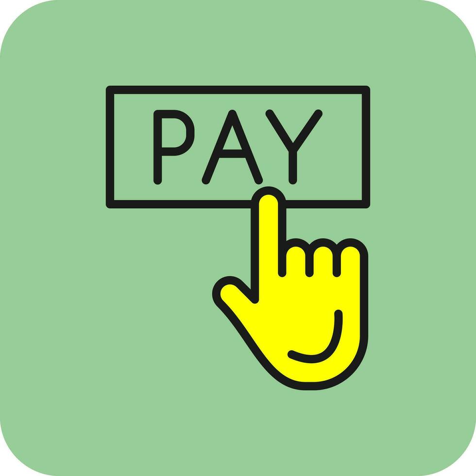Paying Vector Icon Design
