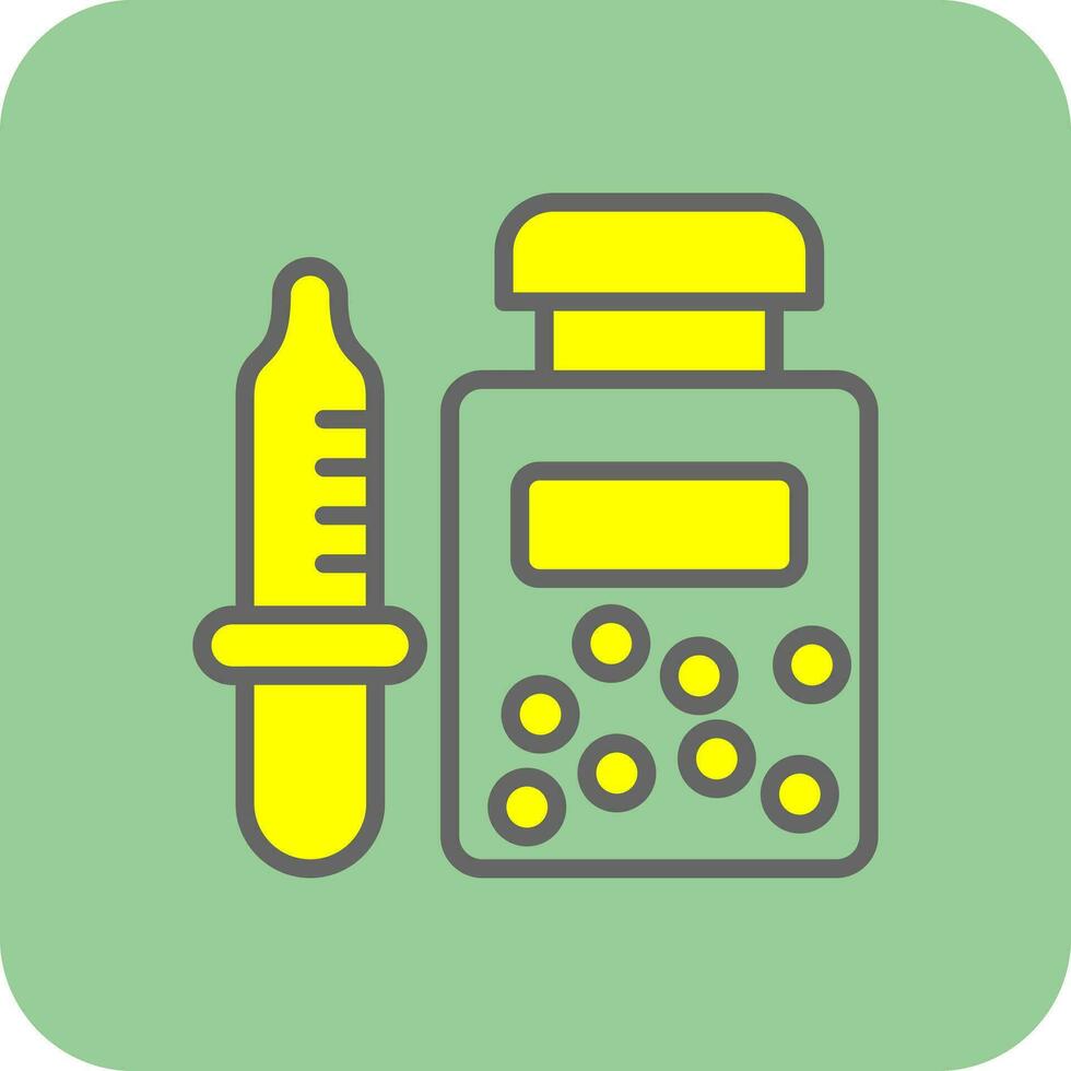 Solvent Vector Icon Design