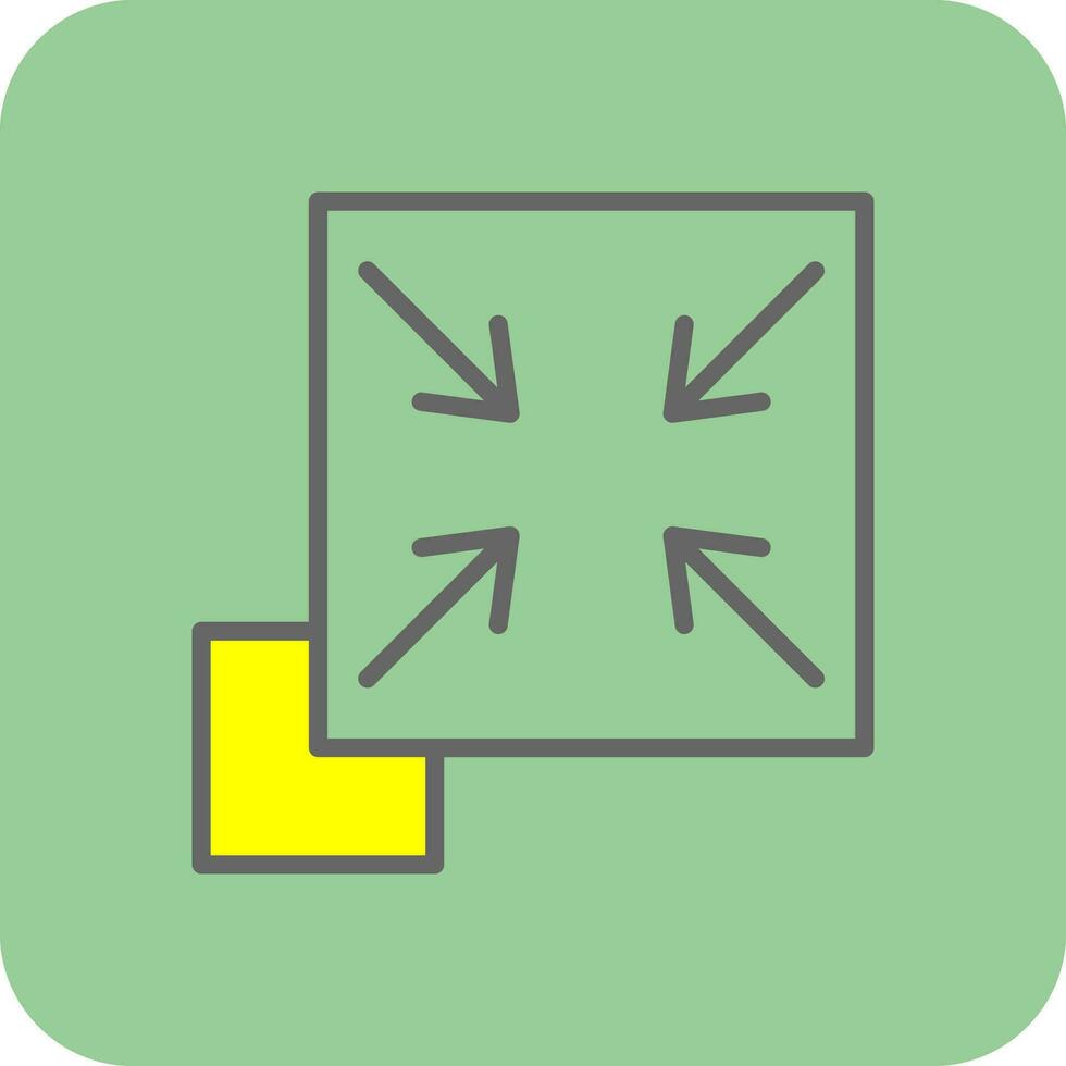 Resizing Vector Icon Design