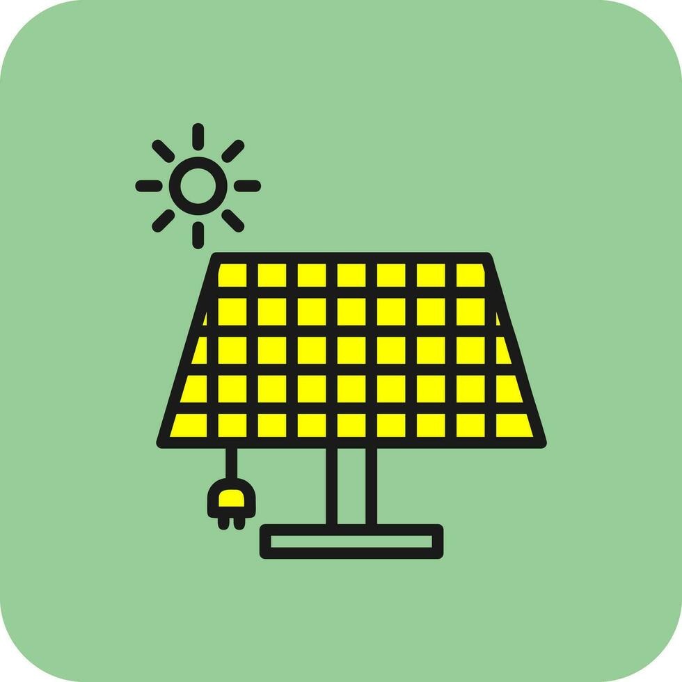 Solar energy Vector Icon Design