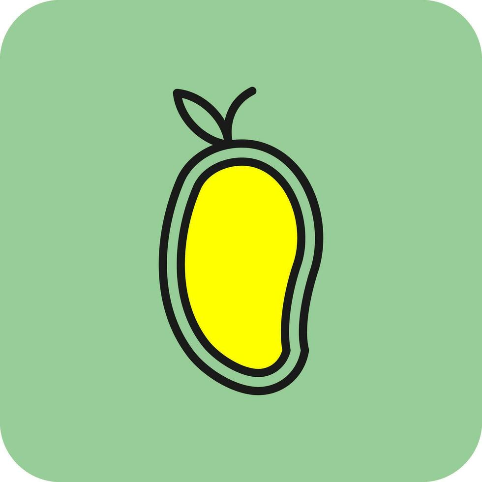 diseño de icono de vector de mango