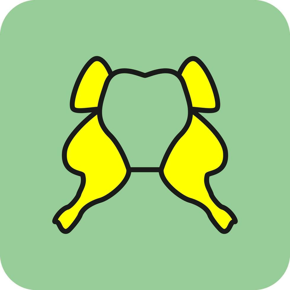 Chicken Vector Icon Design