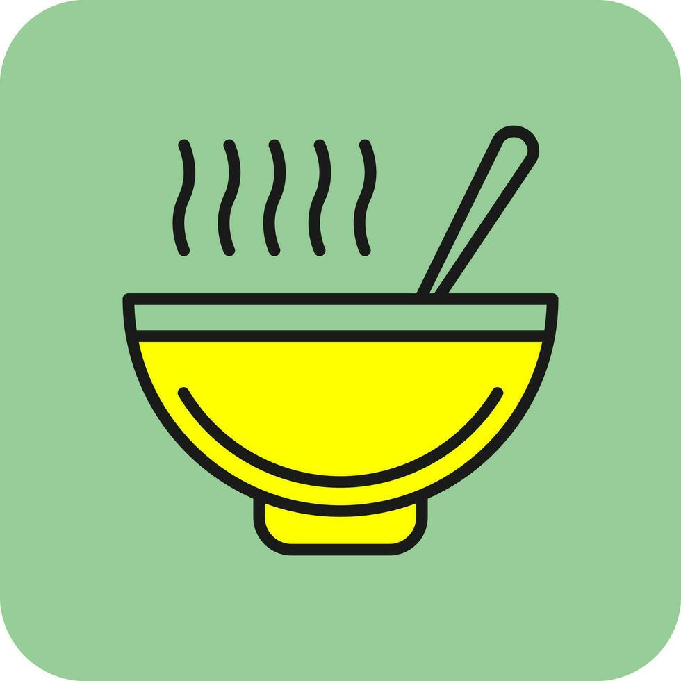 Soup Vector Icon Design