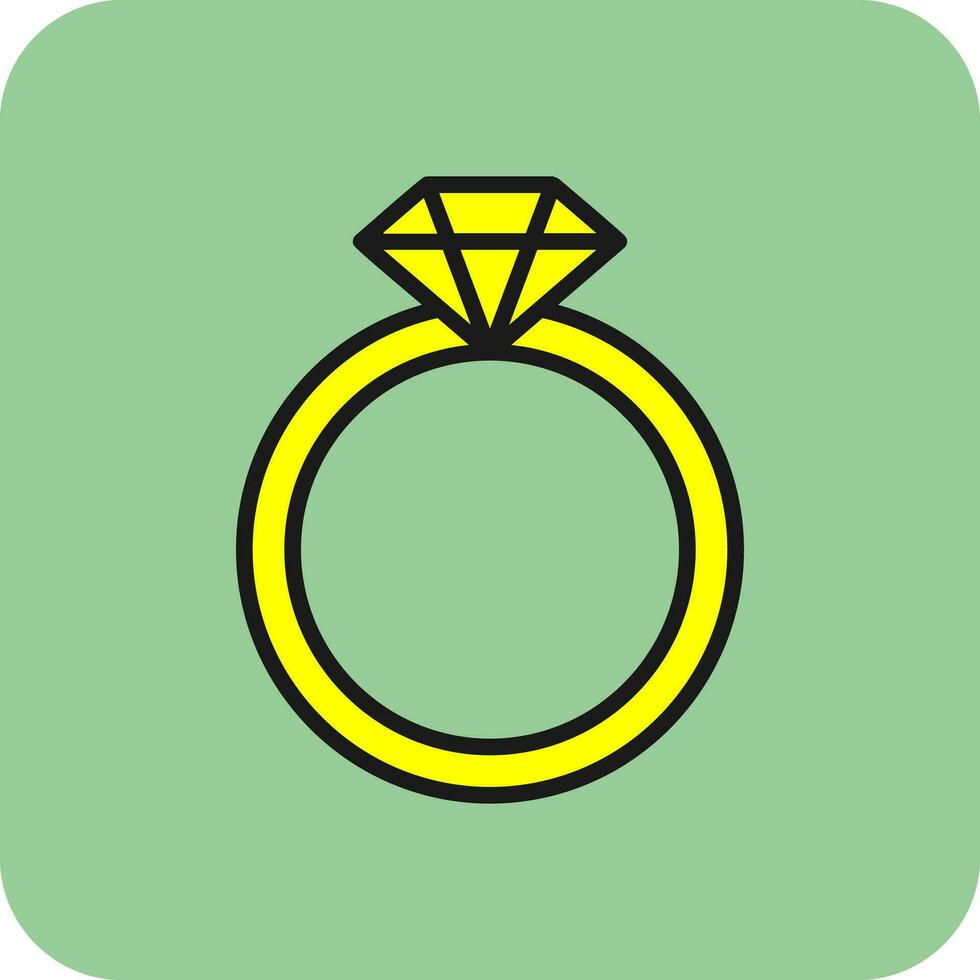 Ring Vector Icon Design