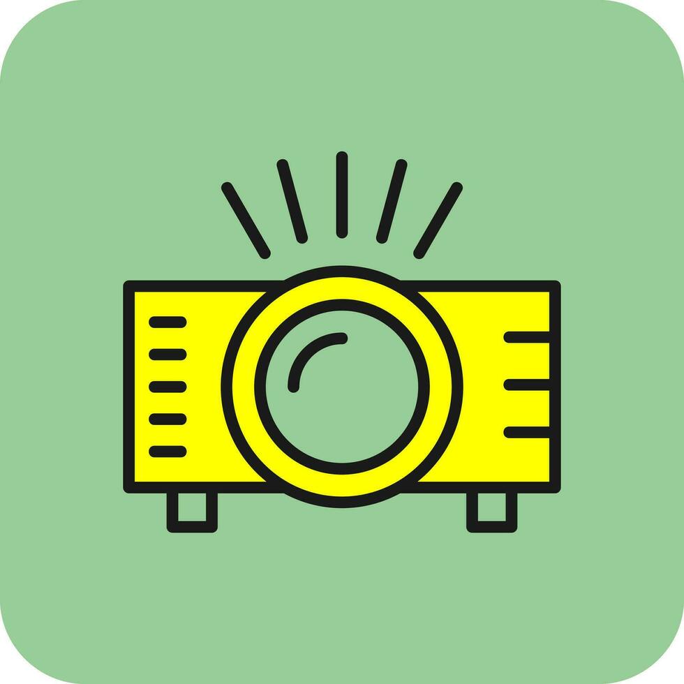 Projector Vector Icon Design