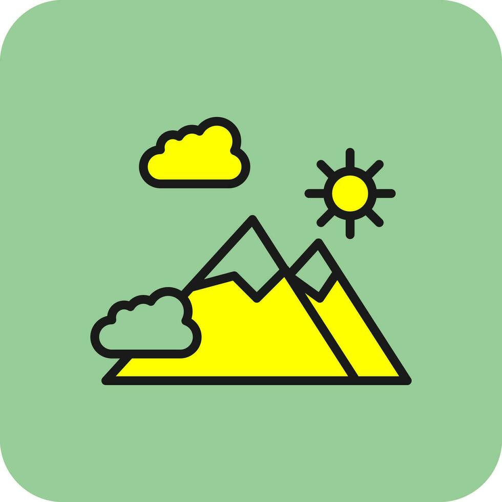 Avalanche Vector Icon Design