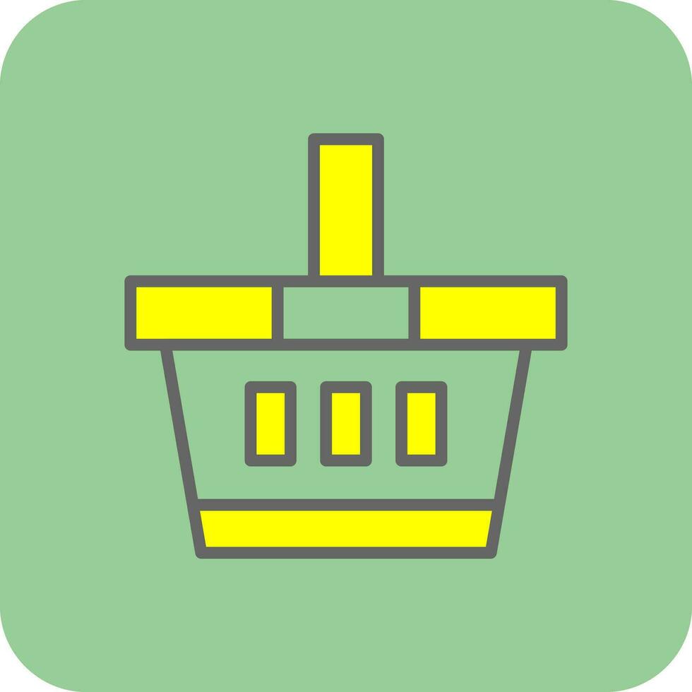 Basket Vector Icon Design