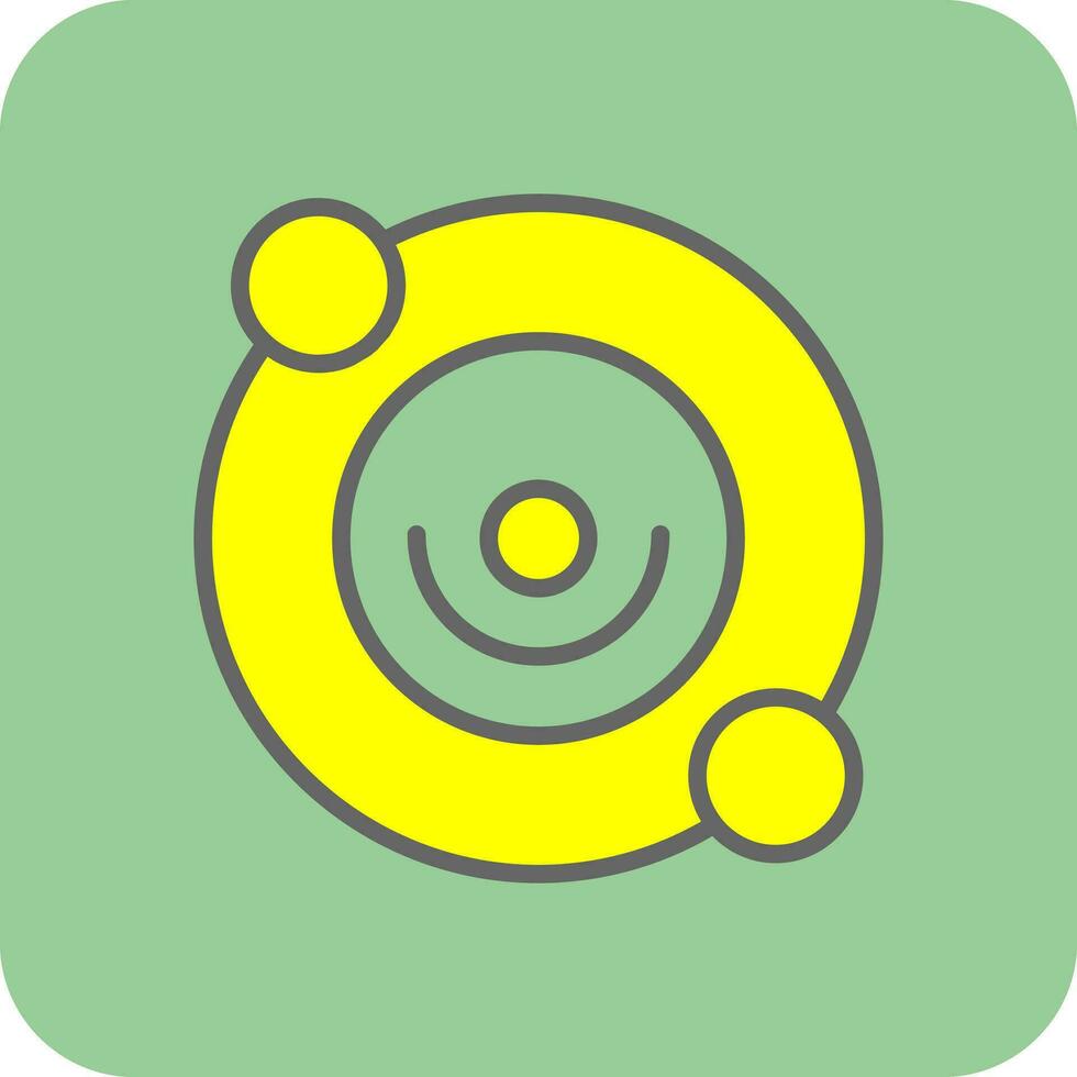 Orbit Vector Icon Design
