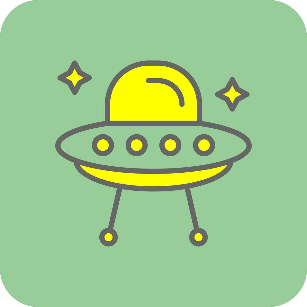 extraterrestre Embarcacion vector icono diseño