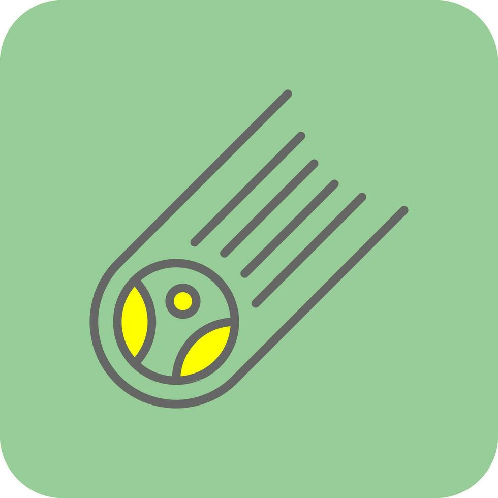 Meteorite Vector Icon Design
