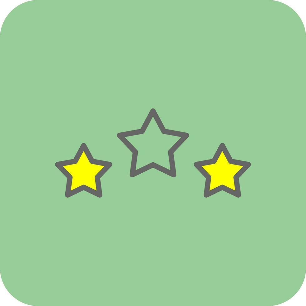 Stars Vector Icon Design