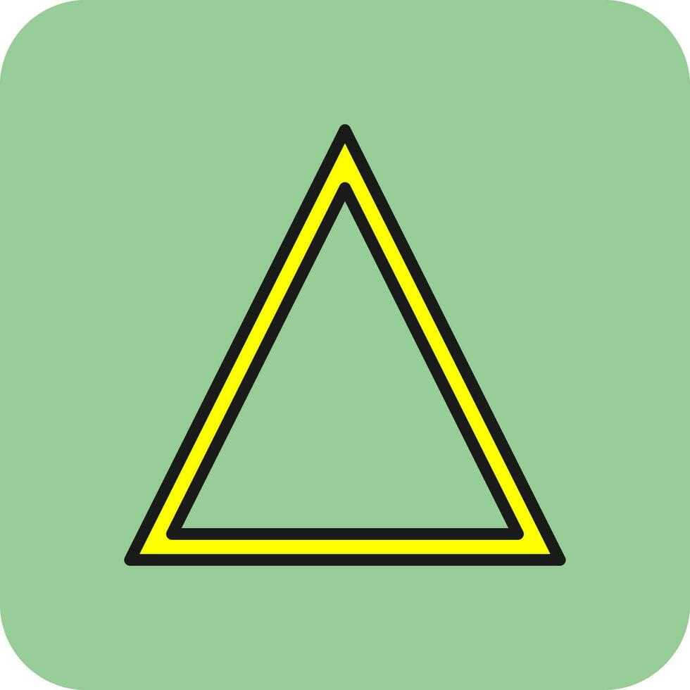 Triangle Vector Icon Design