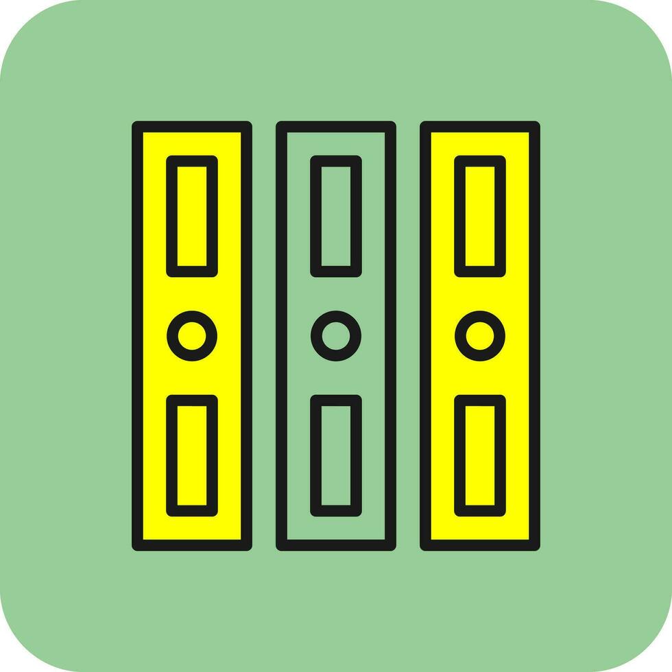 Binders Vector Icon Design