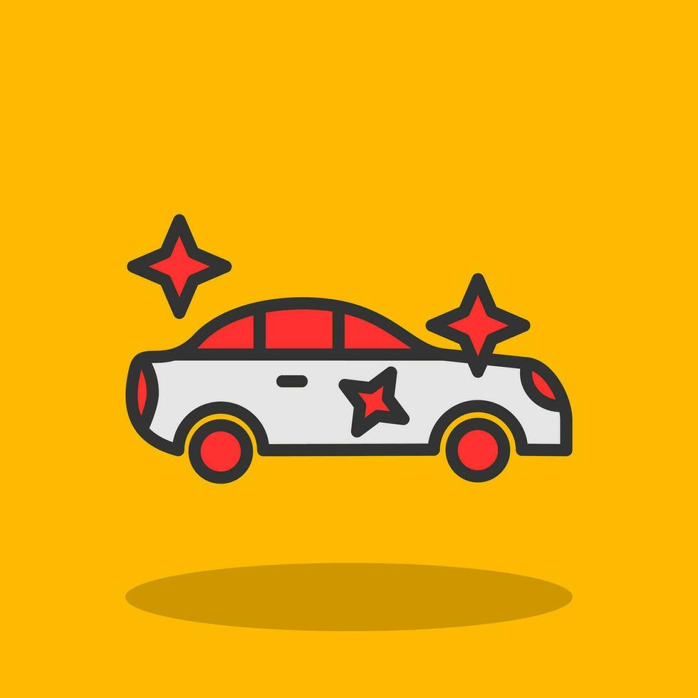 New car Vector Icon Design