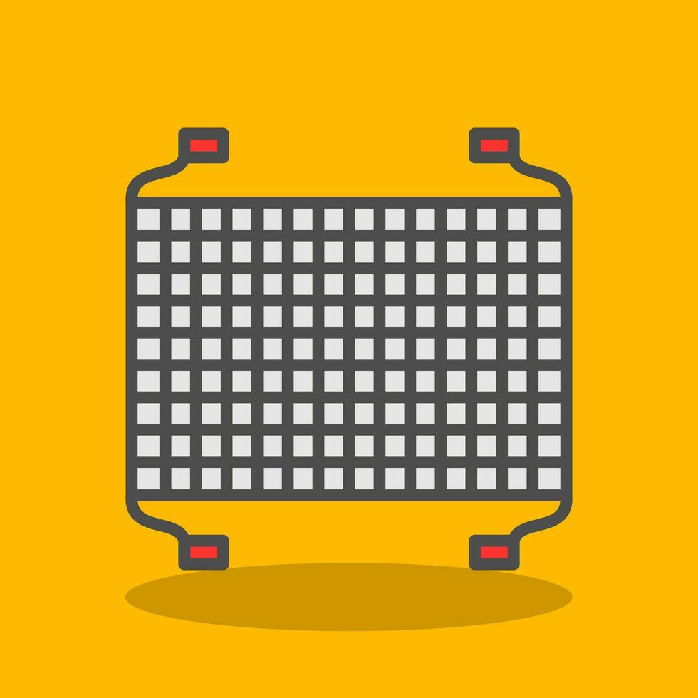Fishing net Vector Icon Design