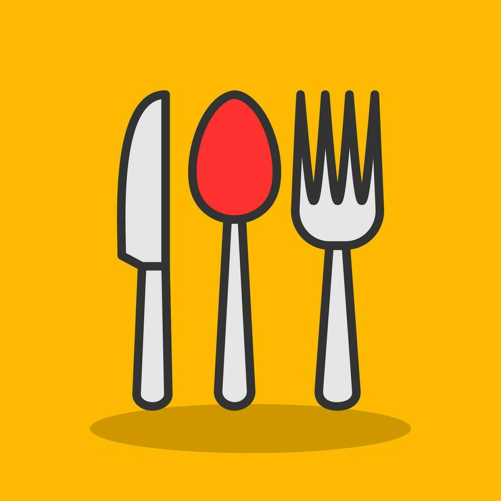 Cutlery Vector Icon Design