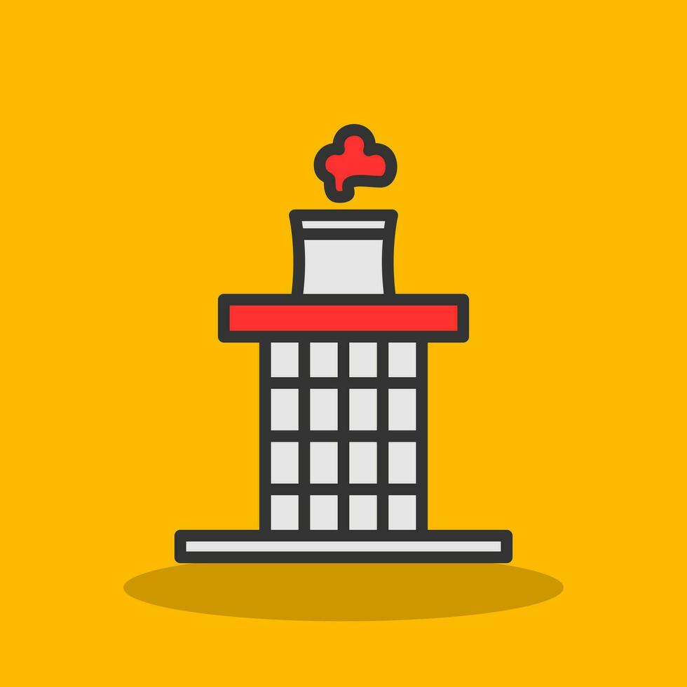 Chimney Vector Icon Design