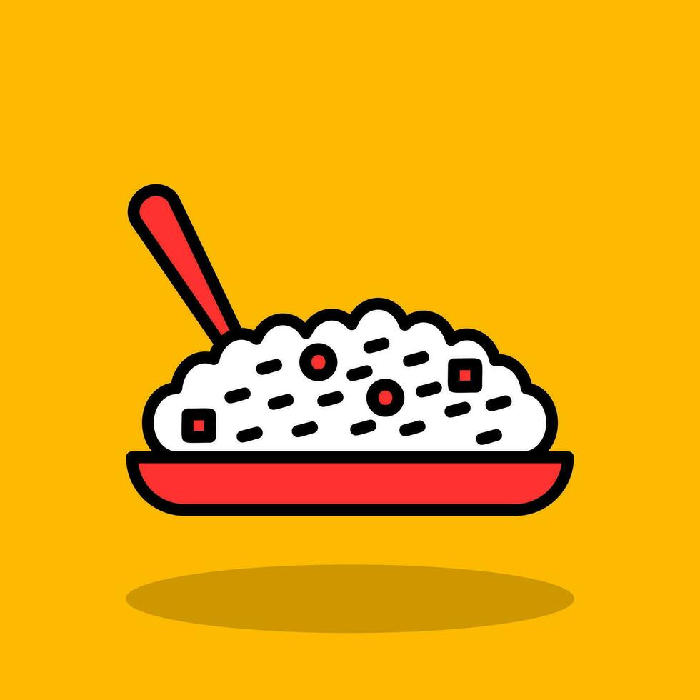 Rice Vector Icon Design