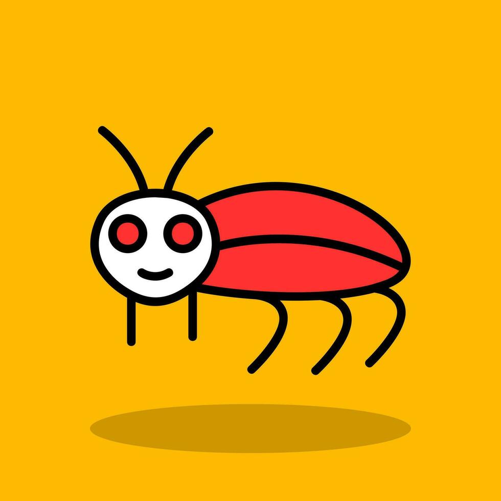 diseño de icono de vector de insecto