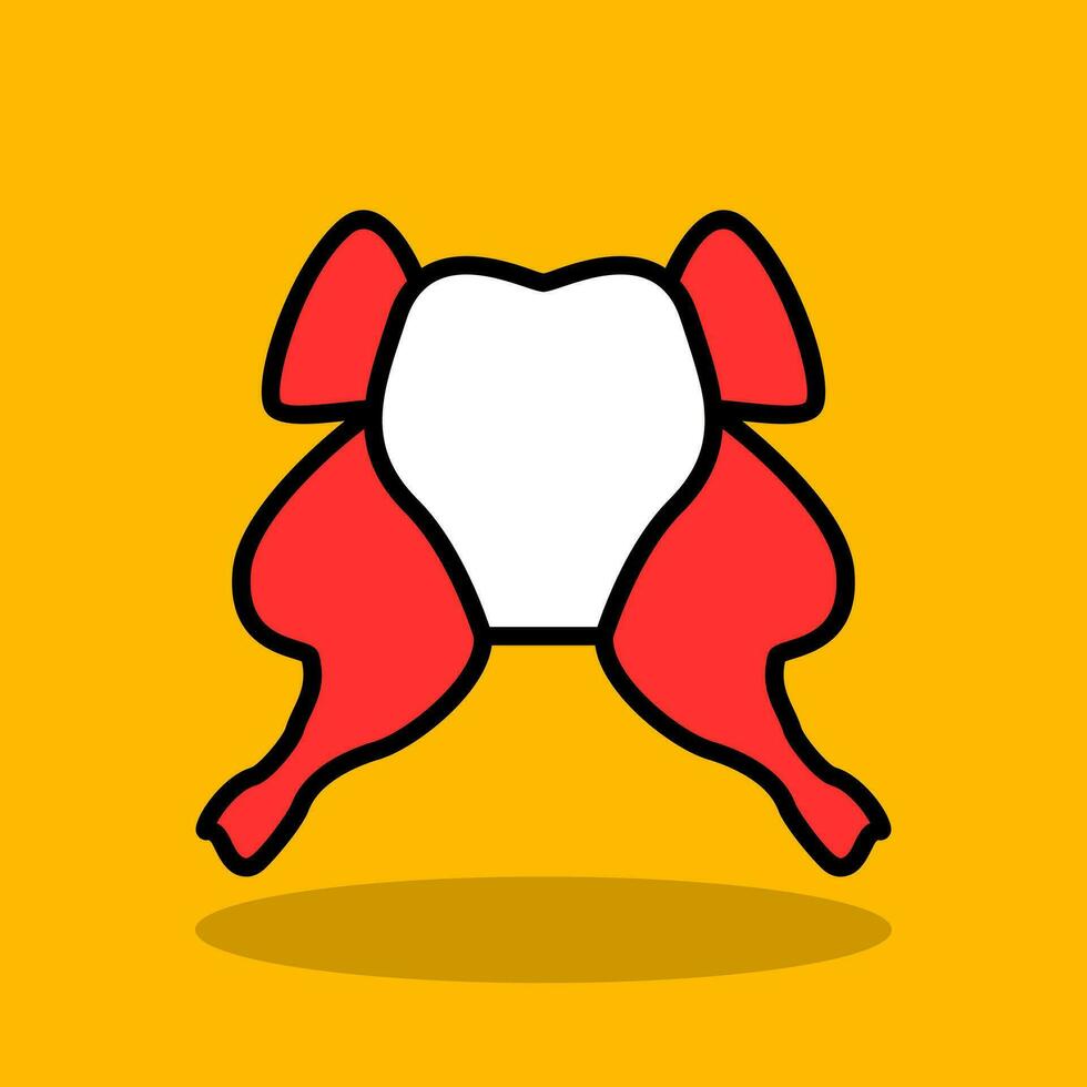 Chicken Vector Icon Design