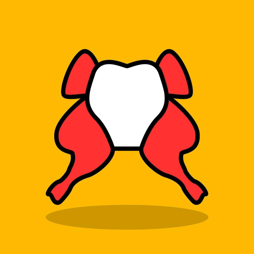 Chicken Vector Icon Design