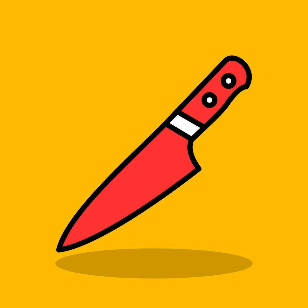 Knife Vector Icon Design