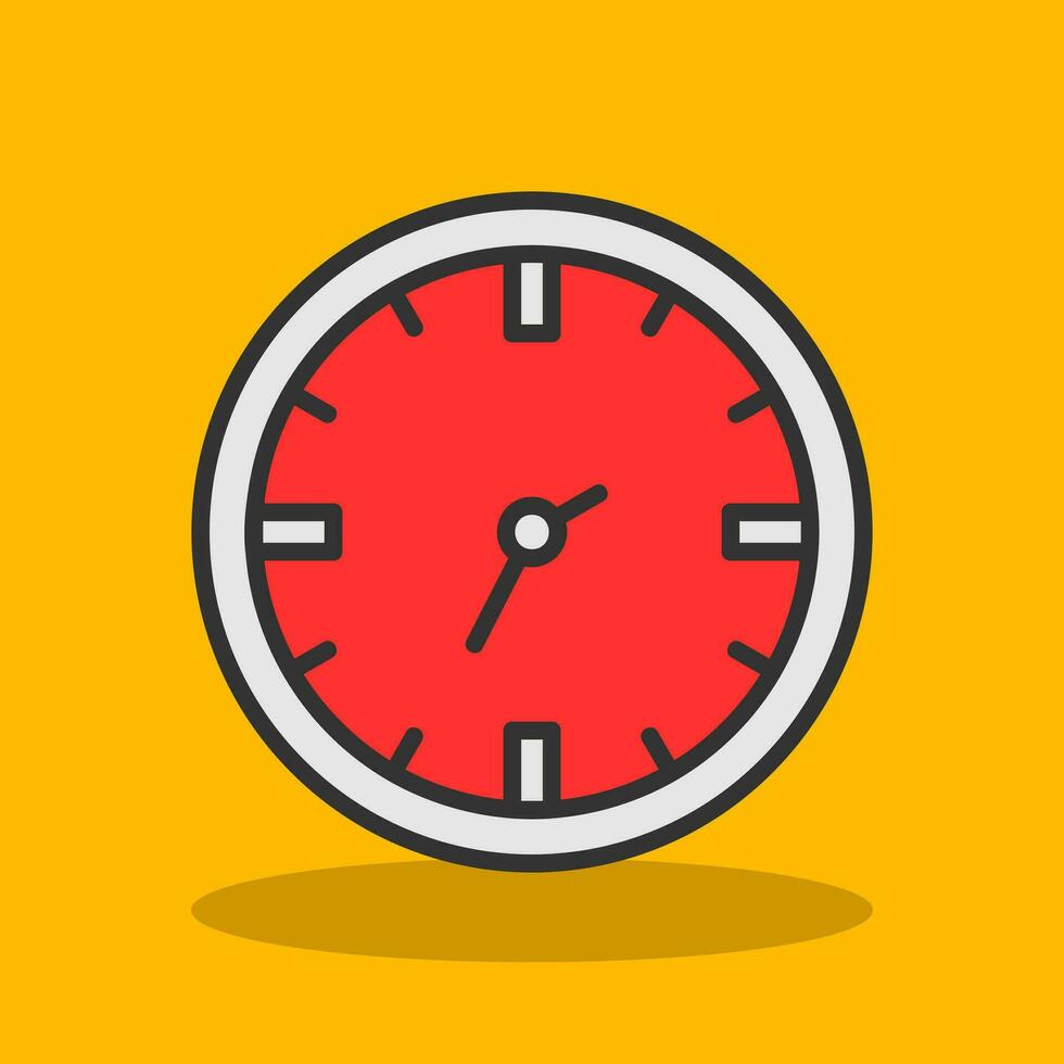 Clock Vector Icon Design