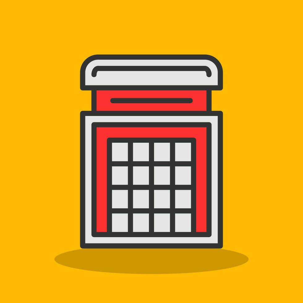 Phone box Vector Icon Design