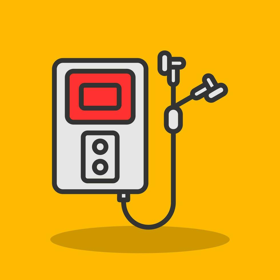 Walkman Vector Icon Design