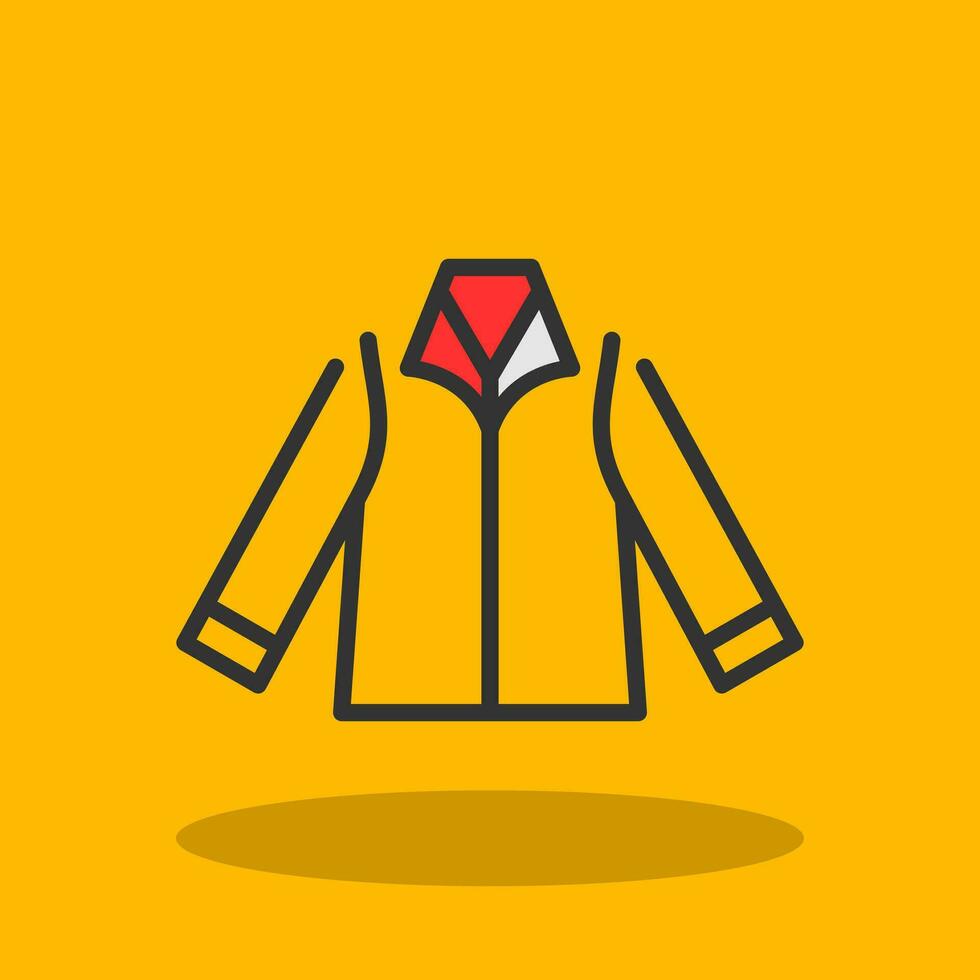 Jacket Vector Icon Design