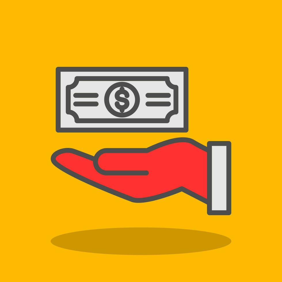 Donation Vector Icon Design
