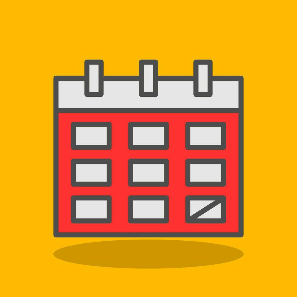 Calendar Vector Icon Design