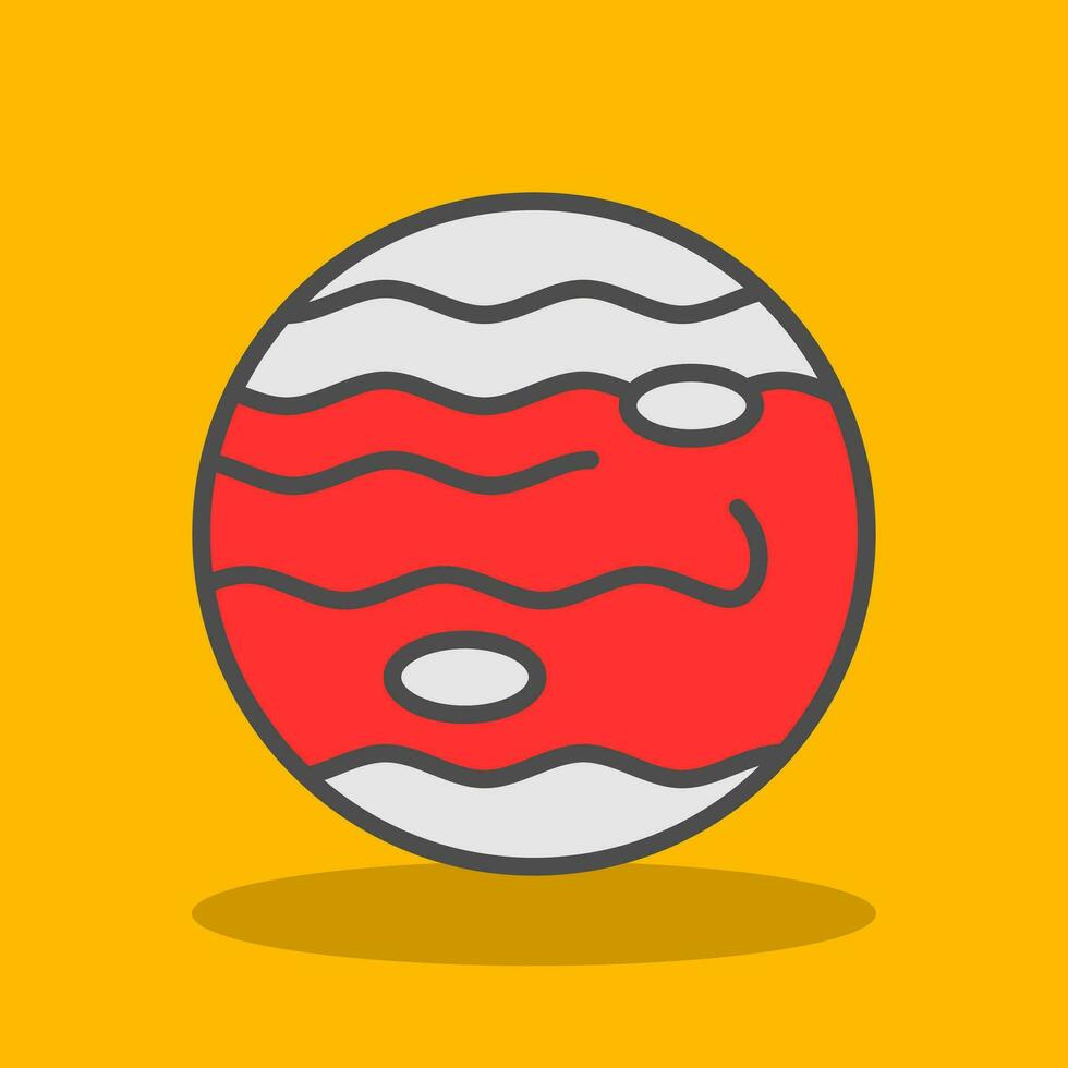Jupiter Vector Icon Design