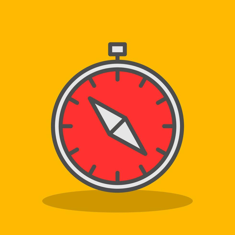 Compass Vector Icon Design