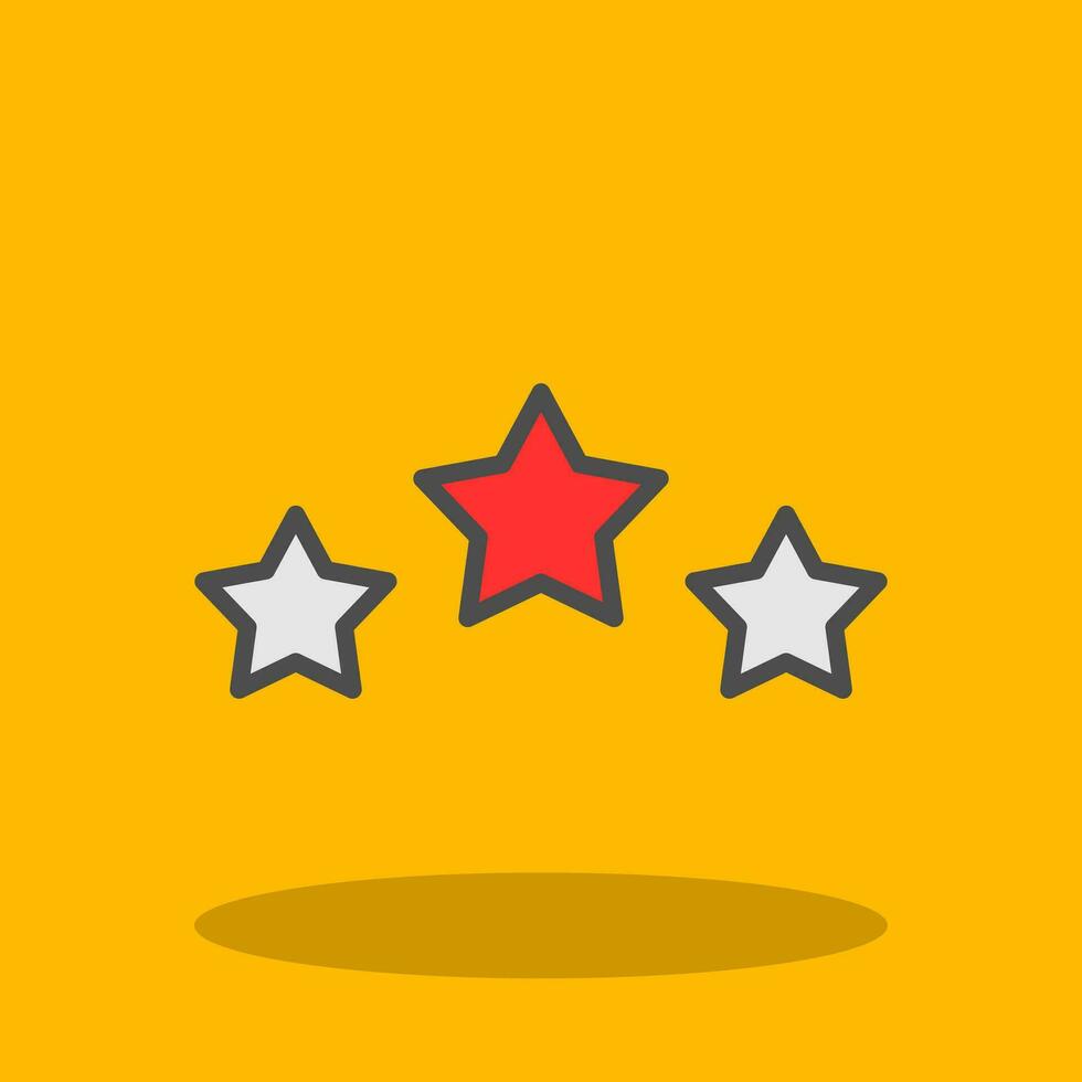 Stars Vector Icon Design
