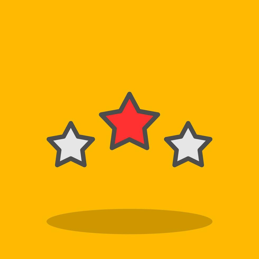 Stars Vector Icon Design