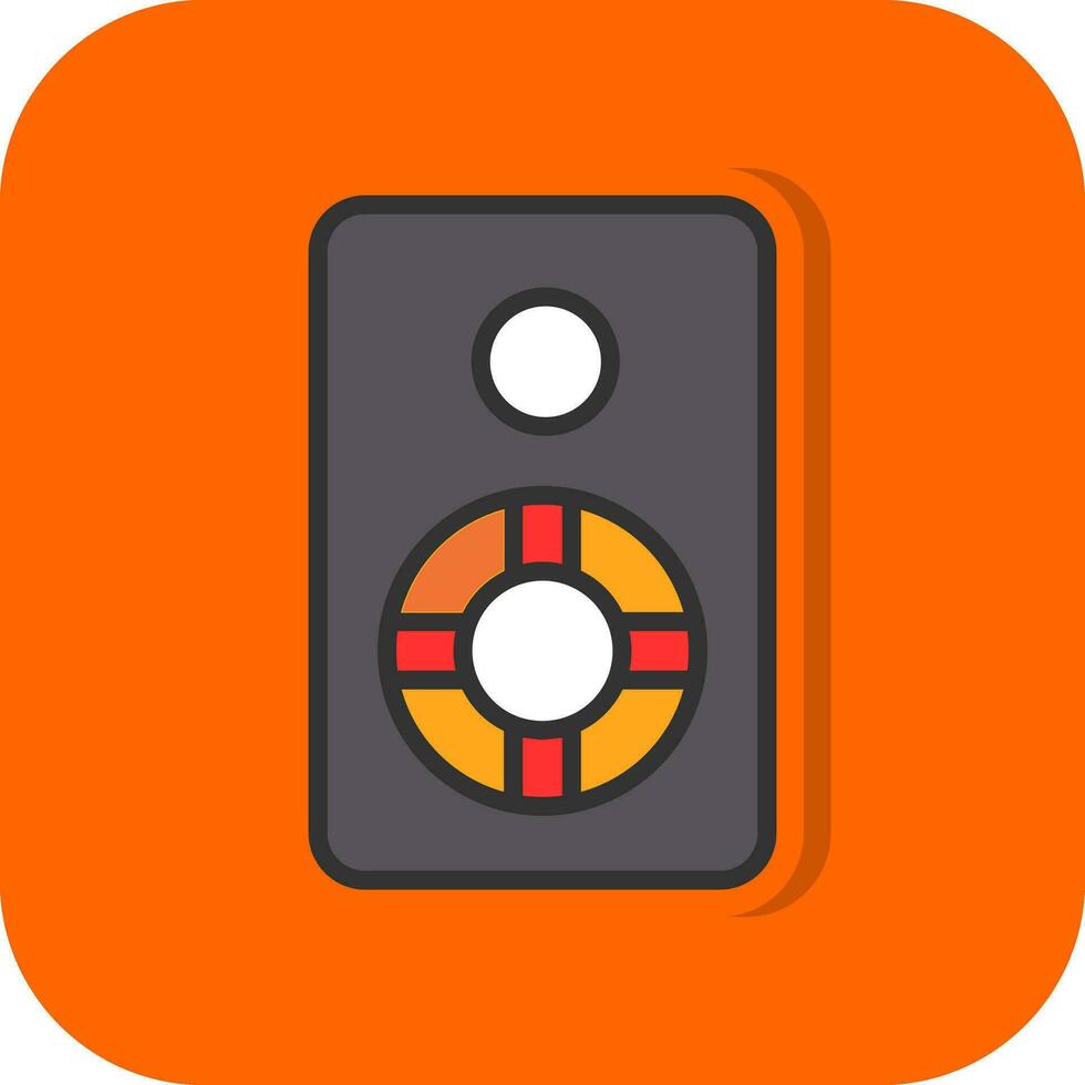 Audio system Vector Icon Design