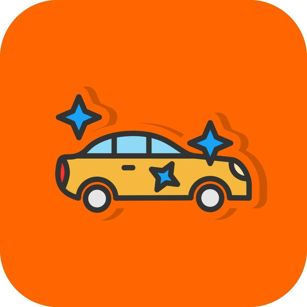 New car Vector Icon Design