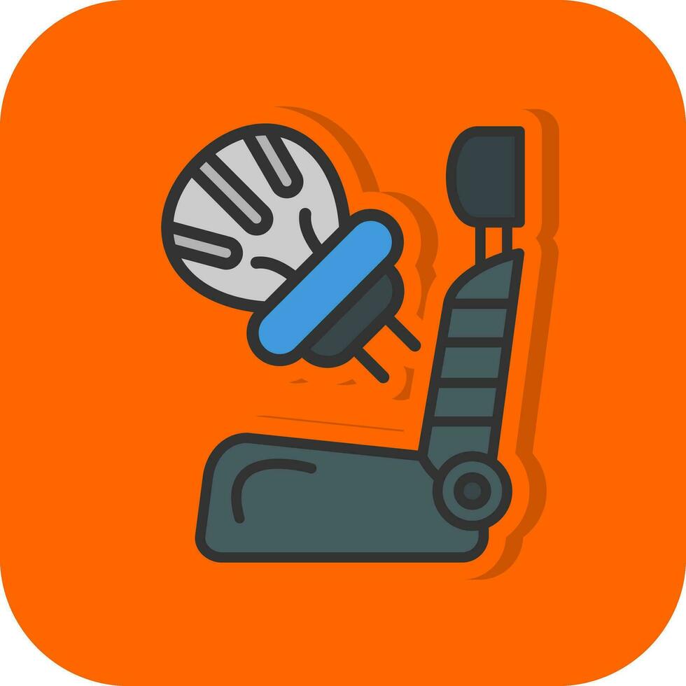 Airbag Vector Icon Design