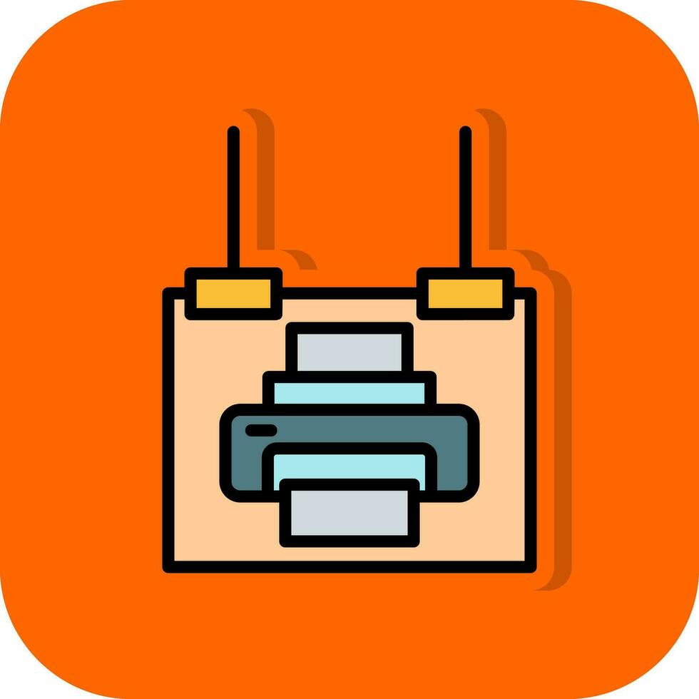 Copy center Vector Icon Design