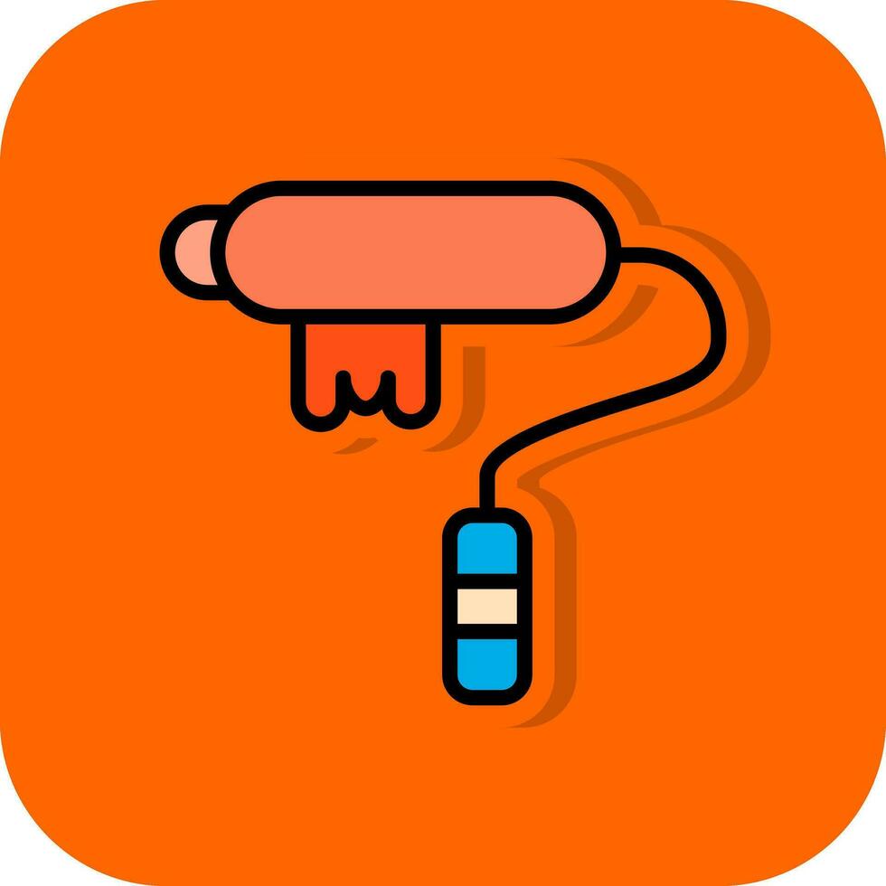 Paint roller Vector Icon Design